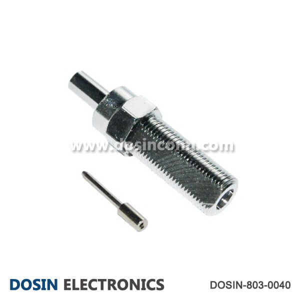 F Connector RG174 Coaxial Cable 180 Degree Female