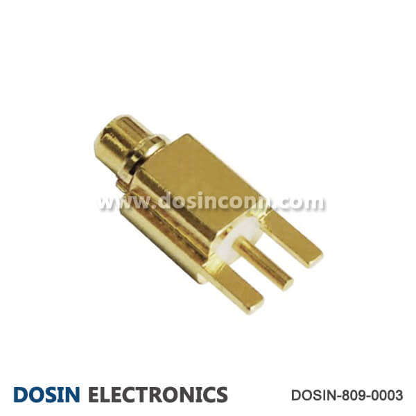 MMCX Connectors Straight Gold Plated RF Coaxial for PCB Mout