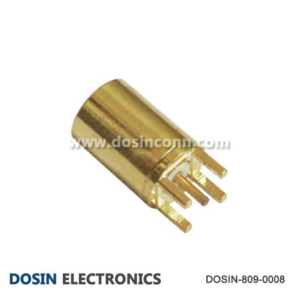 MMCX Connector PCB RF Coaxial Straight Female for Edge Mount