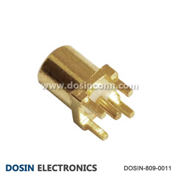 MCX Connectors Straight RF Coaxial for PCB Mount