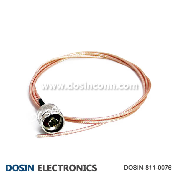 N-Male Connector Cable with RF Cable