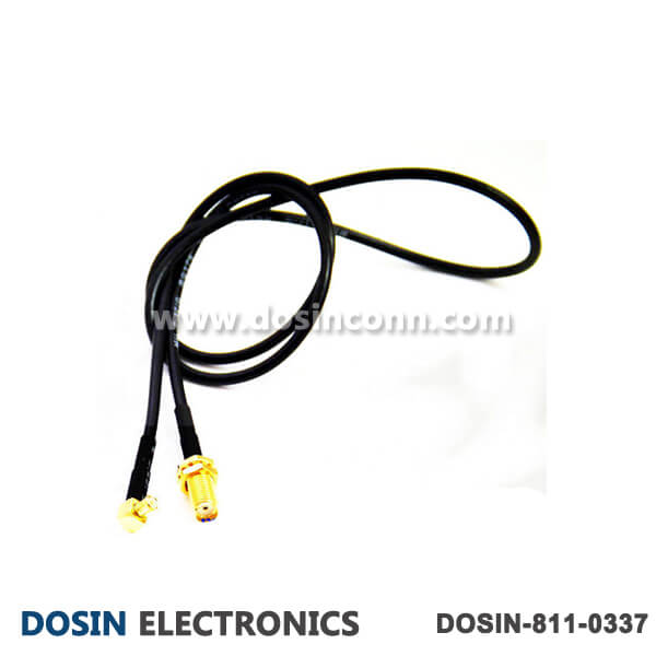 MCX Male to SMA Female Cable for Coax RG174 Cable Assembly