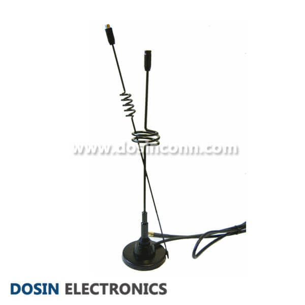 Antenna for Digital TV HDTV 5dBi DVB-T F Type Magnetic Base