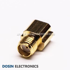 SMA Straight Jack Offset Type Female Connector for PCB Mount