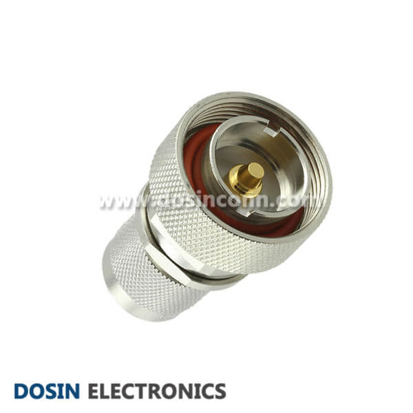 N Male to 7/16 DIN Male Adapter Straight for 7/8 Cable