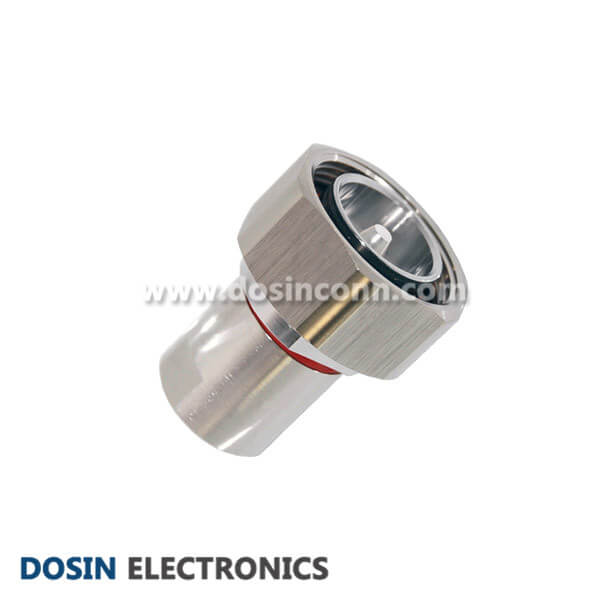 7/16 DIN Male Connector Straight for 1/2 Super Flexible Cable