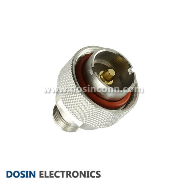 7/16 DIN Male to N Female Adaptor Straight for 7/8 Cable