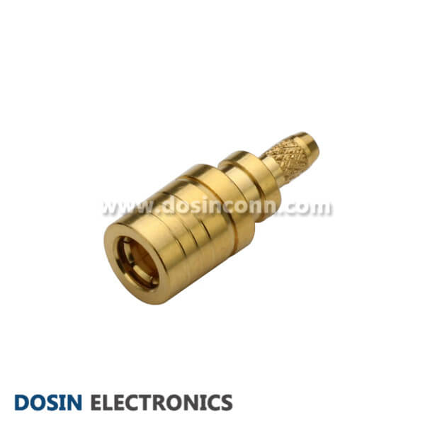 SMB Connectors Plug 180 Degree Crimp Type for Cable RG178