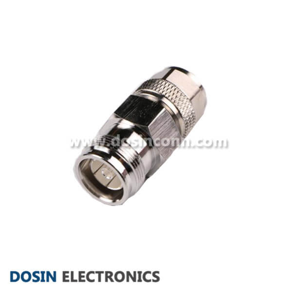 4.3/10 Female to N Male Adapter Straight for 7/8 Cable