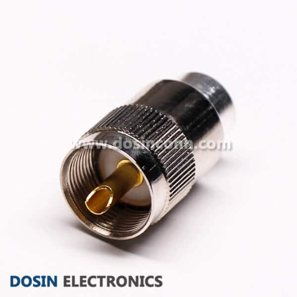 RG8 UHF Connector 180 Degree Crimp Type Male for Cable