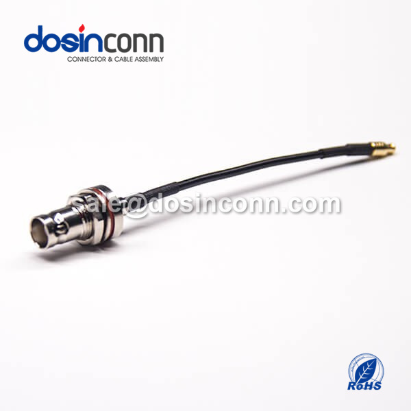 RF Coaxial Cable, BNC Straight Female, MCX Straight Male, RG174 Cable Assembly ,BNC Cable ,BNC to MCX ,BNC antenna extension Cable ,RG174 Cable
