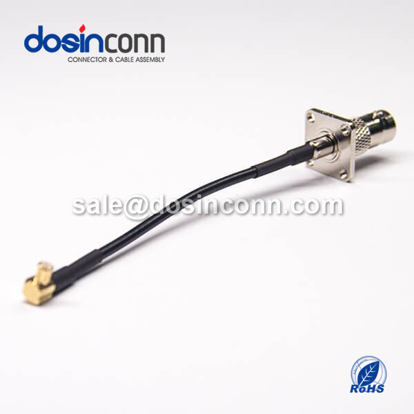 RF Coaxial Cable, BNC Straight Female, MCX Angled Male, RG174 Cable Assembly ,BNC Cable ,BNC to MCX ,waterproof BNC connector ,RG174 Cable