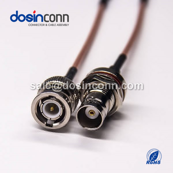 RF Coaxial Cable, BNC, Straight, Male, BNC, Straight, Female, RG174 Cable ,BNC Cable ,BNC to BNC , ,RG174 Cable