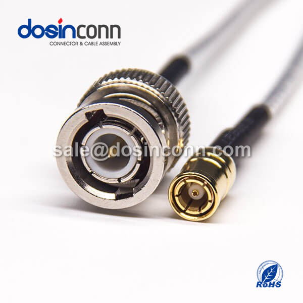 RF Coaxial Cable, SMB Straight Male, BNC Straight Male, RG316 Cable Assembly ,BNC Cable ,BNC to SMB ,Cable SMB to BNC ,RG316 Cable