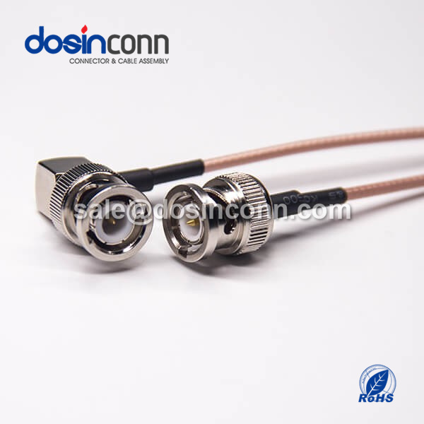 RF Coaxial Cable, BNC, Straight, Male, BNC, Right Angle, Male, RG316 Cable ,BNC Cable ,BNC to BNC ,BNC male to male ,RG316 Cable